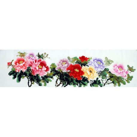 Chinese Peony Painting - CNAG011304