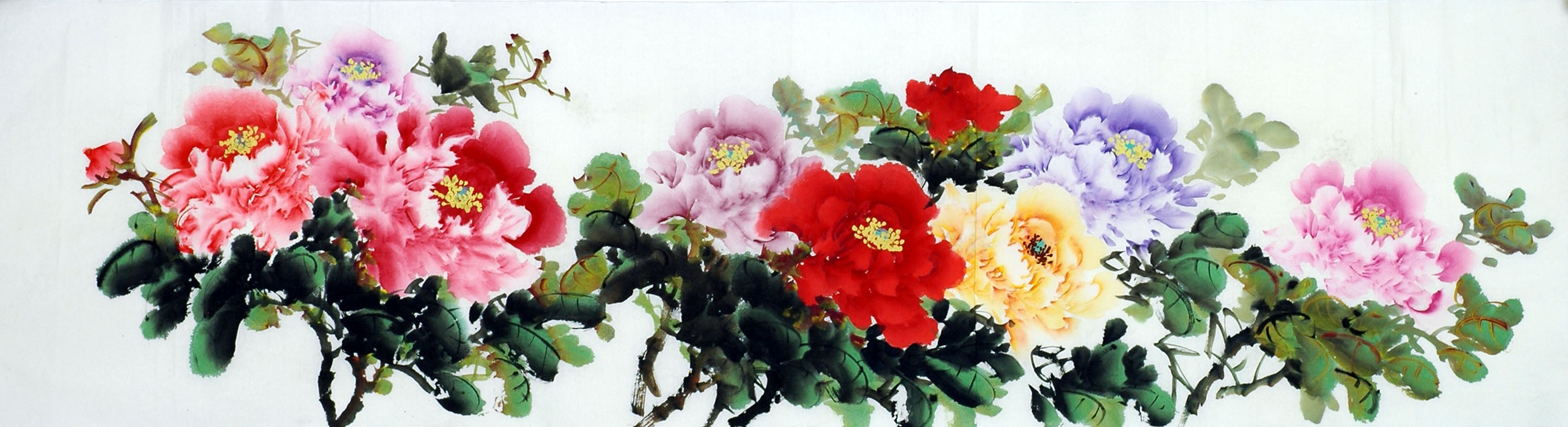 Chinese Peony Painting - CNAG011304