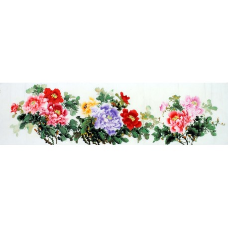 Chinese Peony Painting - CNAG011305