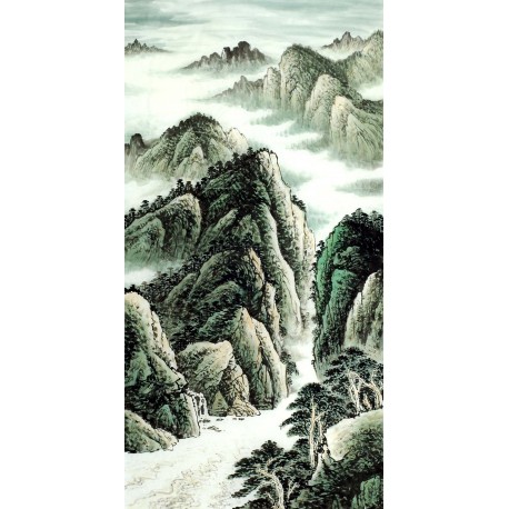 Chinese Landscape Painting - CNAG011345