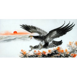 Chinese Eagle Painting - CNAG011350