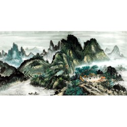 Chinese Landscape Painting - CNAG011352