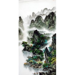 Chinese Landscape Painting - CNAG011356