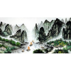 Chinese Landscape Painting - CNAG011358