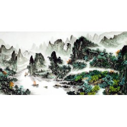Chinese Landscape Painting - CNAG011361