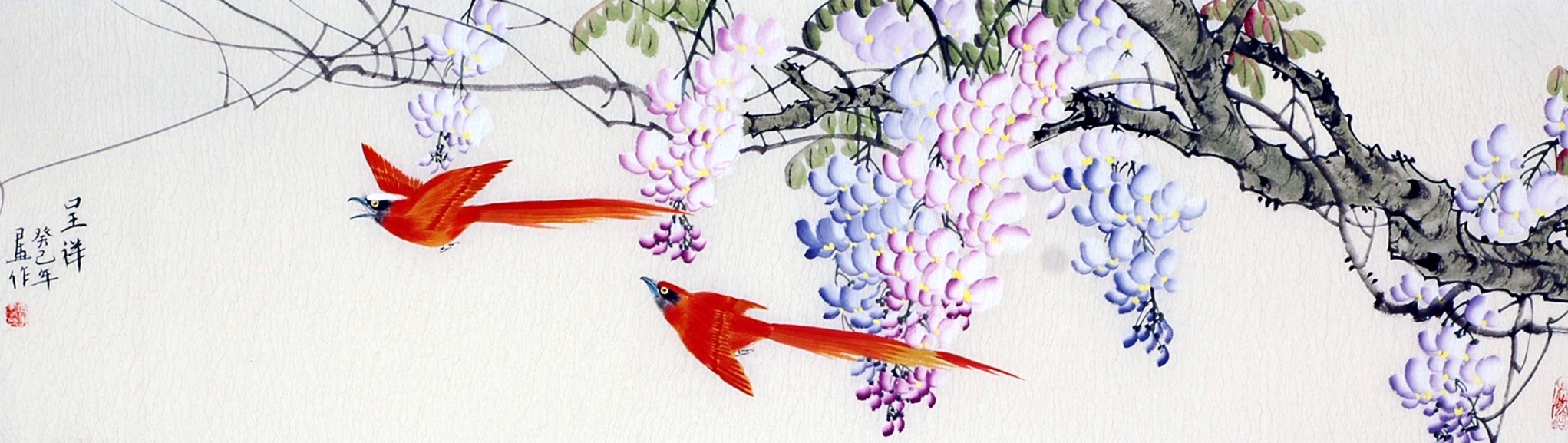 Chinese Flowers&Trees Painting - CNAG011369