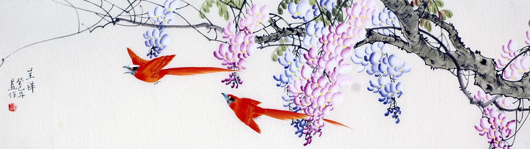 Chinese Flowers&Trees Painting - CNAG011412