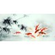 Chinese Carp Painting - CNAG011432