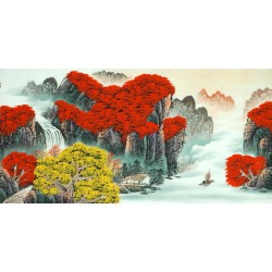 Chinese Landscape Painting - CNAG011458