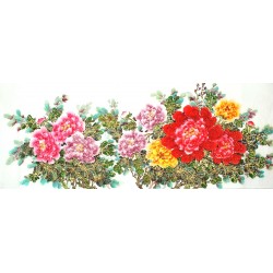 Chinese Peony Painting - CNAG011460