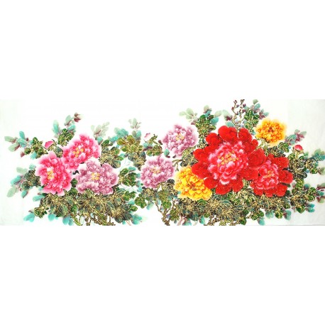 Chinese Peony Painting - CNAG011460