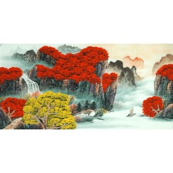Chinese Landscape Painting - CNAG011463