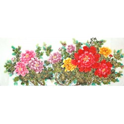 Chinese Peony Painting - CNAG011464