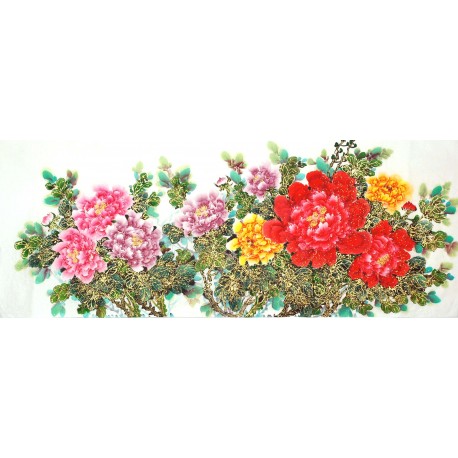 Chinese Peony Painting - CNAG011464