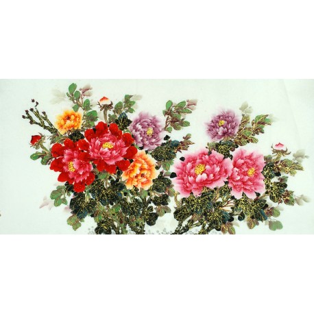Chinese Peony Painting - CNAG011465