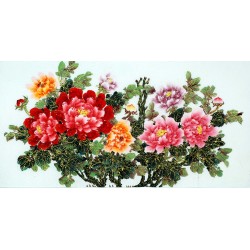 Chinese Peony Painting - CNAG011466