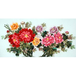 Chinese Peony Painting - CNAG011467