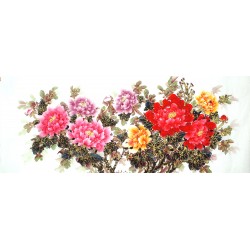 Chinese Peony Painting - CNAG011471