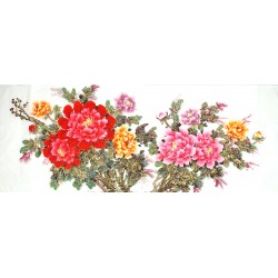 Chinese Peony Painting - CNAG011473