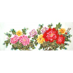 Chinese Peony Painting - CNAG011474