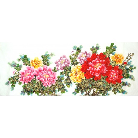 Chinese Peony Painting - CNAG011474