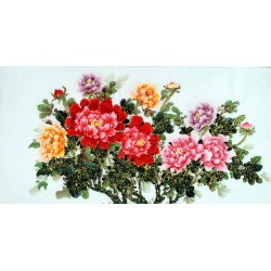 Chinese Peony Painting - CNAG011475