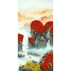 Chinese Landscape Painting - CNAG011480