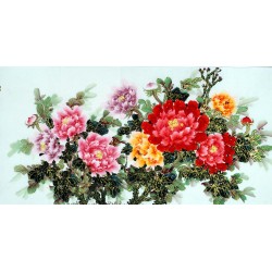 Chinese Peony Painting - CNAG011484