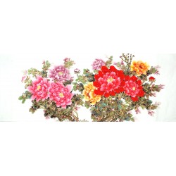 Chinese Peony Painting - CNAG011485