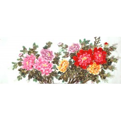 Chinese Peony Painting - CNAG011489