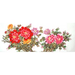 Chinese Peony Painting - CNAG011496