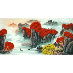 Chinese Landscape Painting - CNAG011497