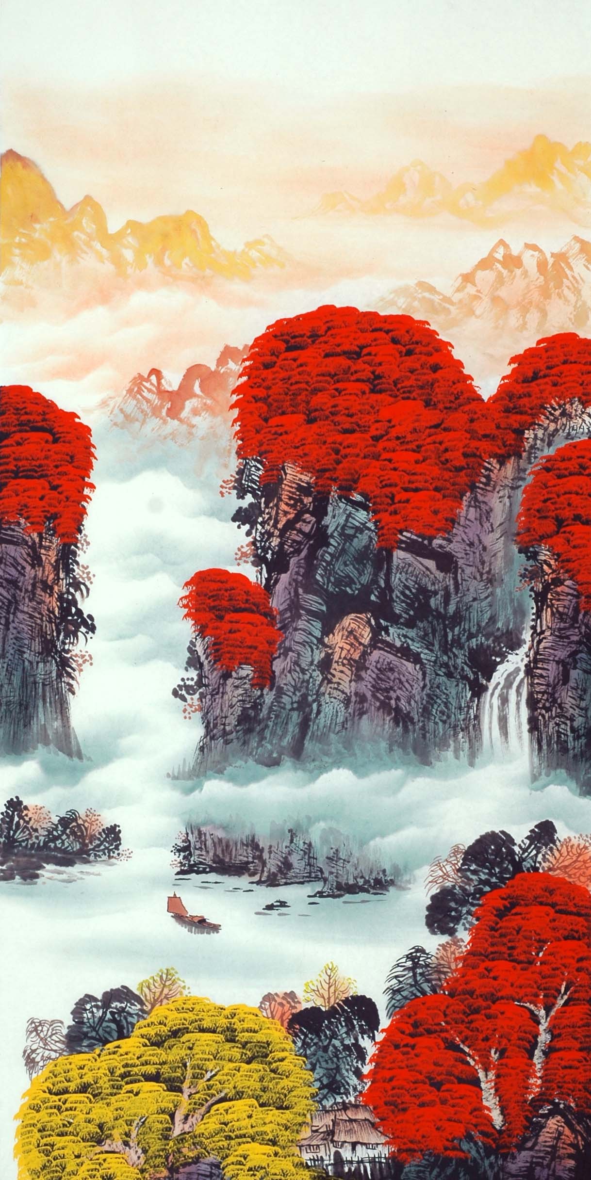 Chinese Landscape Painting - CNAG011500