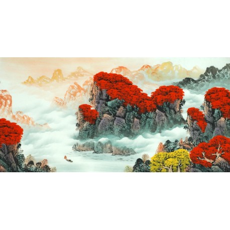 Chinese Landscape Painting - CNAG011501