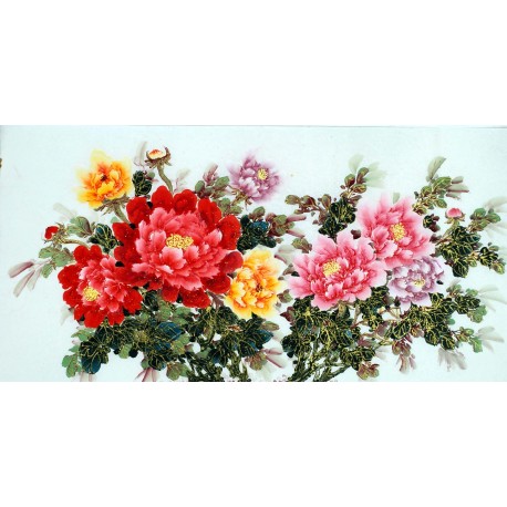 Chinese Peony Painting - CNAG011502