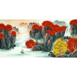Chinese Landscape Painting - CNAG011505
