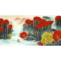 Chinese Landscape Painting - CNAG011506