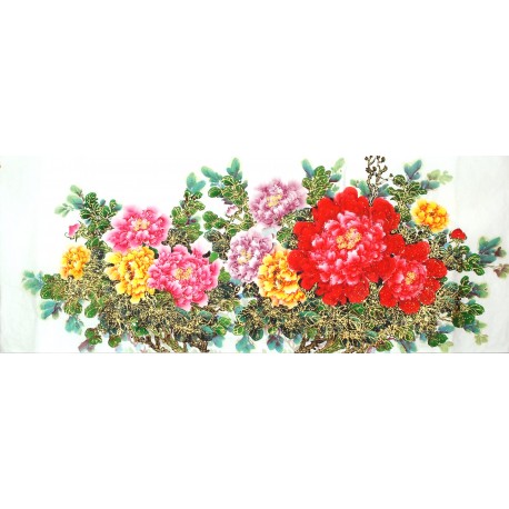 Chinese Peony Painting - CNAG011507