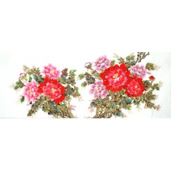 Chinese Peony Painting - CNAG011509