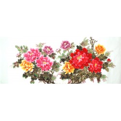 Chinese Peony Painting - CNAG011510