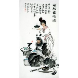 Chinese Figure Painting - CNAG011514