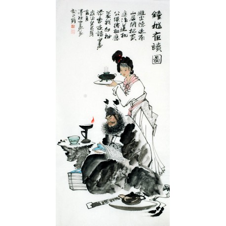 Chinese Figure Painting - CNAG011514