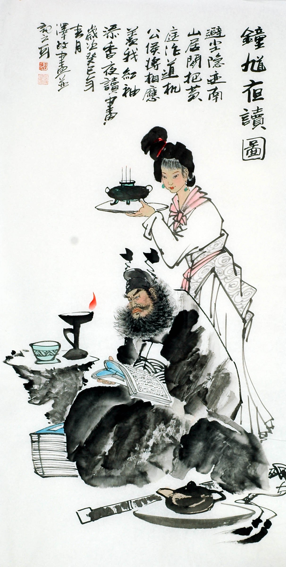 Chinese Figure Painting - CNAG011514