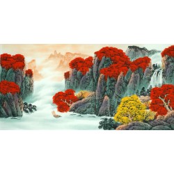 Chinese Landscape Painting - CNAG011521