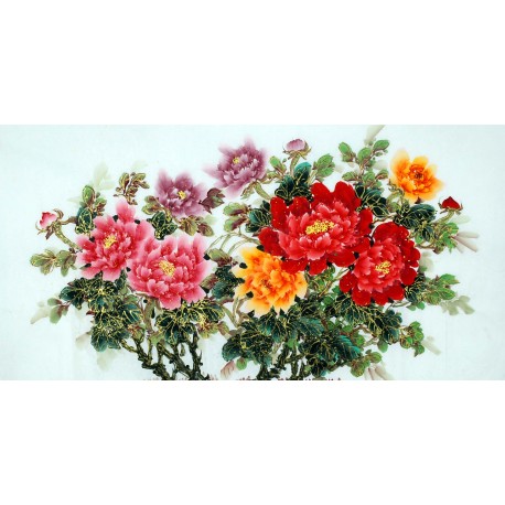Chinese Peony Painting - CNAG011522