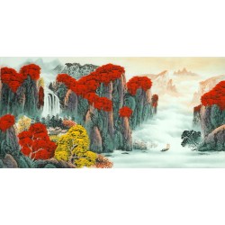 Chinese Landscape Painting - CNAG011527