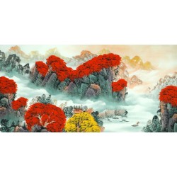 Chinese Landscape Painting - CNAG011529