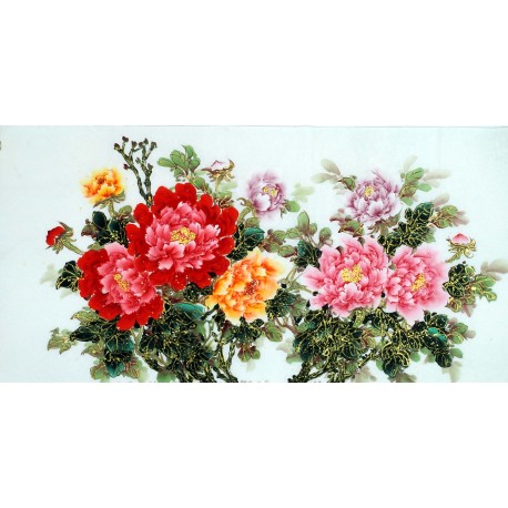 Chinese Peony Painting - CNAG011531