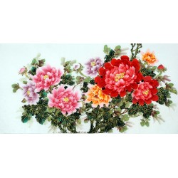 Chinese Peony Painting - CNAG011532