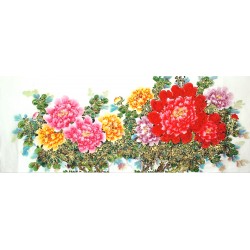 Chinese Peony Painting - CNAG011533